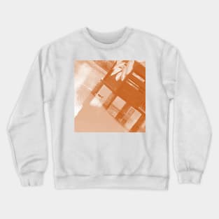 Summer time, beach, summer, sea, tropical, exotic, tan, brown, bird, soft, pastel, Crewneck Sweatshirt